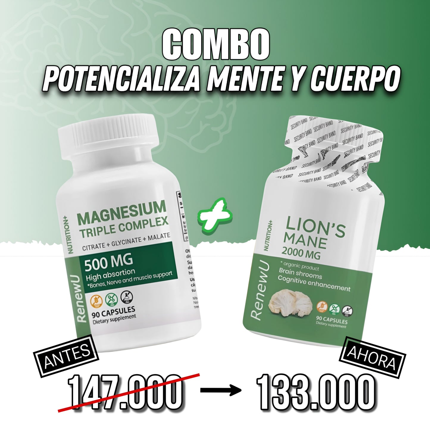COMBO: Potencializa mente y cuerpo