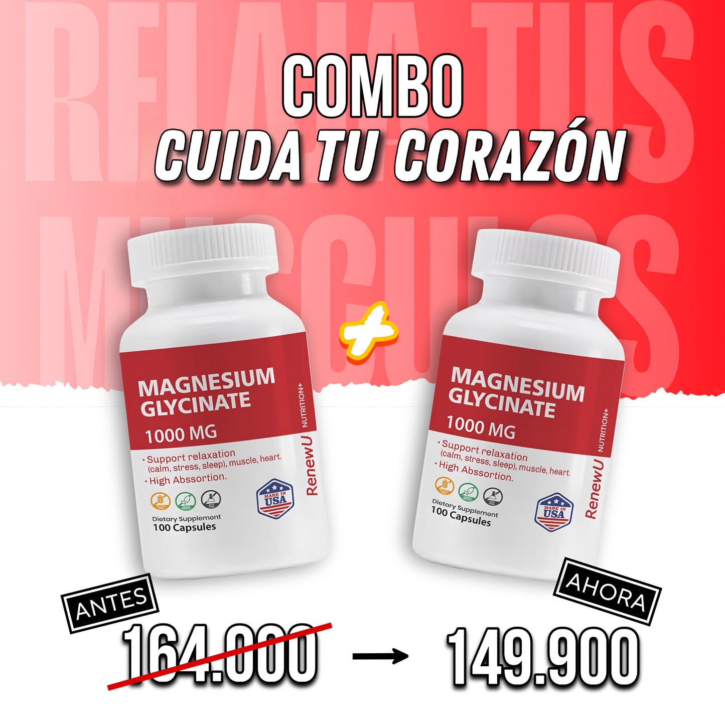 COMBO: Cuida tu corazón