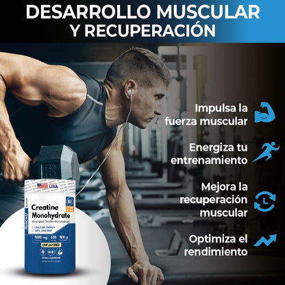 SUPER PROMO Creatina Monohidratada COMBO X2